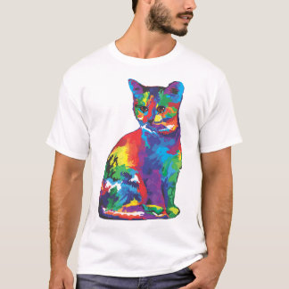 猫 Tシャツ