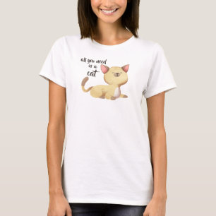 猫 Tシャツ