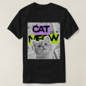 猫 Tシャツ (デザイン正面)