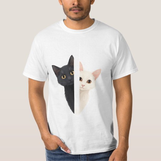 猫 Tシャツ (正面)