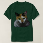 猫 Tシャツ (デザイン正面)