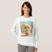 猫 Tシャツ (正面フル)