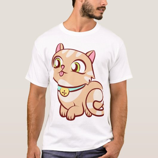 猫 Tシャツ (正面)