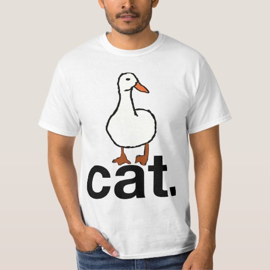 猫 Tシャツ (正面)
