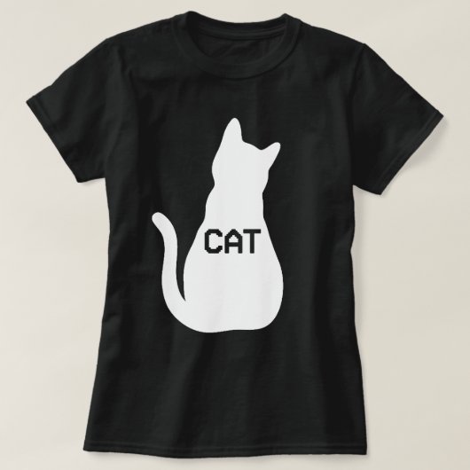 猫 Tシャツ (デザイン正面)