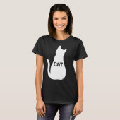 猫 Tシャツ (正面フル)