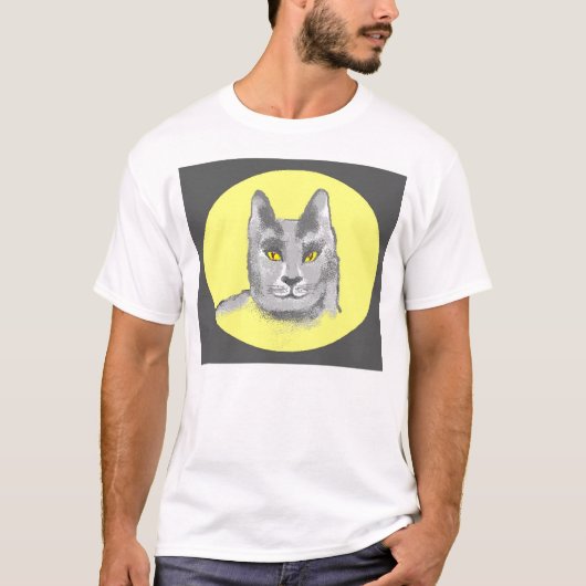 猫 Tシャツ (正面)