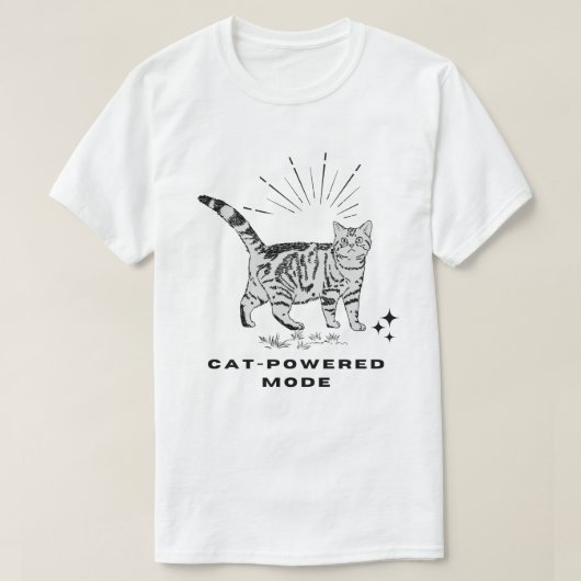 猫 Tシャツ (デザイン正面)