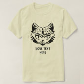 猫 Tシャツ (デザイン正面)