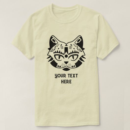 猫 Tシャツ (デザイン正面)