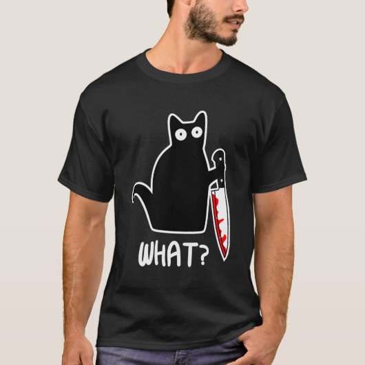 猫 Tシャツ (正面)