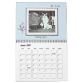 猫Communiqués カレンダー (1月 2027)