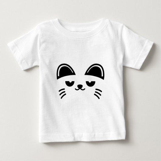 猫Gotcha ベビーTシャツ (正面)
