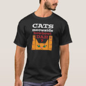 猫Meowside Tシャツ (正面)