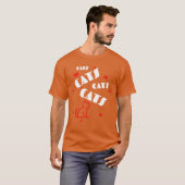 猫pd19レトロ tシャツ (正面フル)