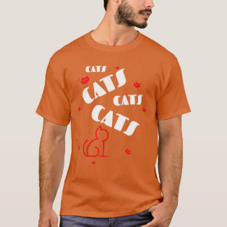 猫pd19レトロ tシャツ