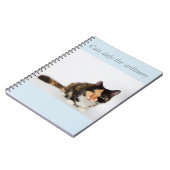 "猫Phoebeの通常の"はノートに挑みます ノートブック (左側)