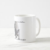 猫tに居眠りボタンが…、…ありません コーヒーマグカップ (正面右)