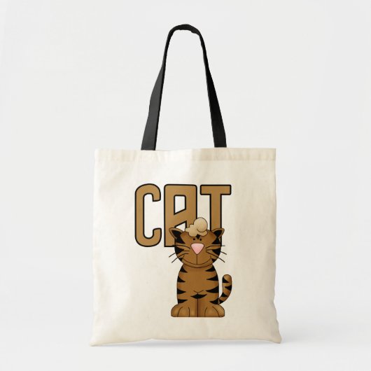 猫Tシャツとプレゼント トートバッグ (正面)