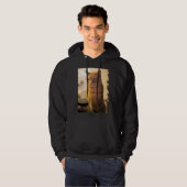 猫Tシャツ パーカ (正面フル)