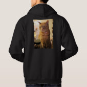 猫Tシャツ パーカ (裏面)