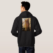 猫Tシャツ パーカ (裏面フル)