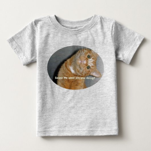 猫Tシャツ ベビーTシャツ (正面)