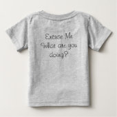 猫Tシャツ ベビーTシャツ (裏面)