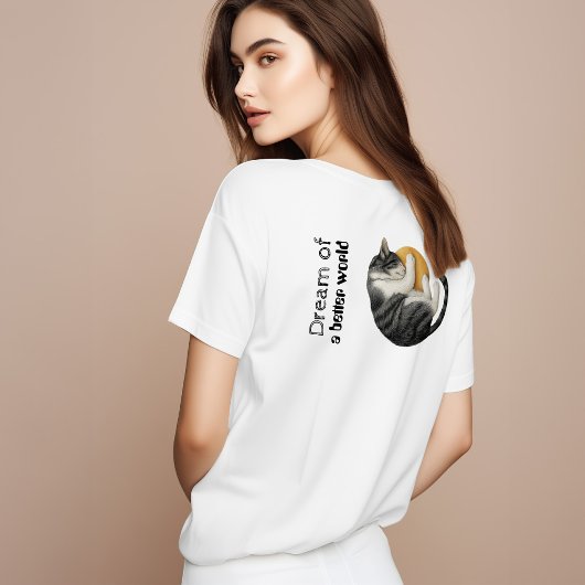 猫Tシャツ |猫好きパーソナライズされたのギフト Tシャツ