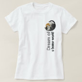 猫Tシャツ |猫好きパーソナライズされたのギフト Tシャツ (デザイン正面)