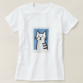 猫Tシャツ Tシャツ (デザイン正面)