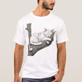 猫Tシャツ Tシャツ (正面)