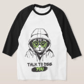 猫Tシャツ Tシャツ (レイダウン)