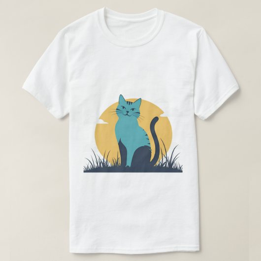 猫Tシャツ Tシャツ (デザイン正面)