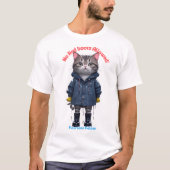 猫Tシャツ Tシャツ (正面)