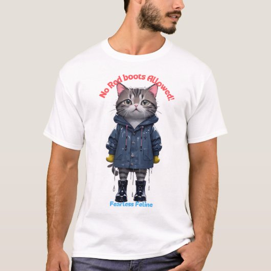 猫Tシャツ Tシャツ (正面)