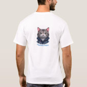 猫Tシャツ Tシャツ (裏面)