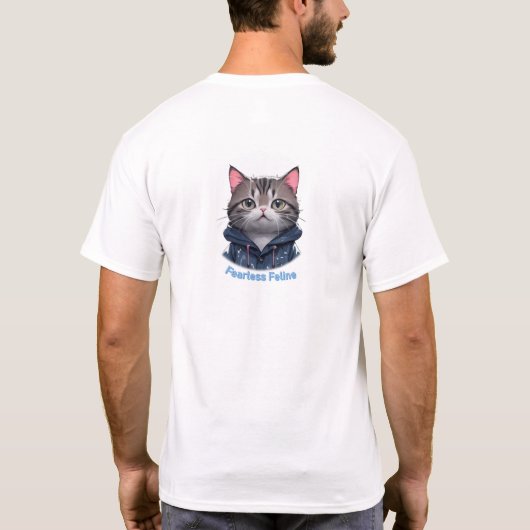 猫Tシャツ Tシャツ (裏面)