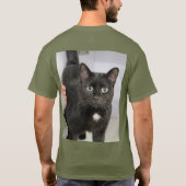 猫Tシャツ Tシャツ (裏面)