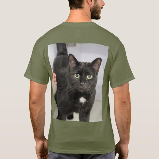 猫Tシャツ Tシャツ (裏面)