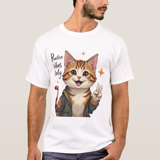 猫Tシャツ Tシャツ (正面)