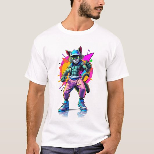 猫Tシャツ Tシャツ (正面)