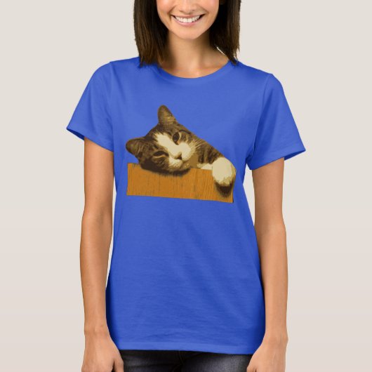 猫Tシャツ Tシャツ (正面)