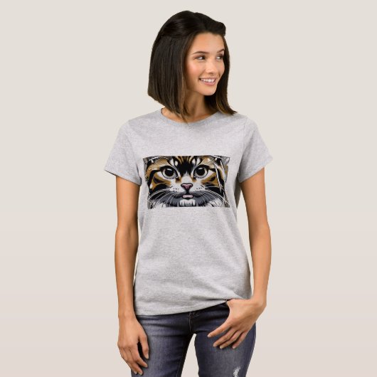 猫Tシャツ Tシャツ (正面フル)