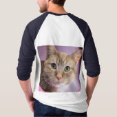 猫Tシャツ Tシャツ (裏面)