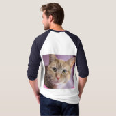 猫Tシャツ Tシャツ (裏面フル)