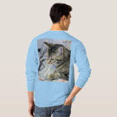 猫Tシャツ Tシャツ (裏面フル)