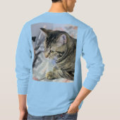 猫Tシャツ Tシャツ (裏面)