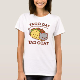 猫Tシャツ – TACO CATスペリングは逆… Tシャツ