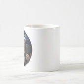 猫UFOセルフィー コーヒーマグカップ (中央)